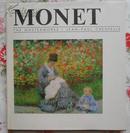 MONET  THE  MASTERWORKS[莫奈的杰作]（英文原版，精装加护封，大12开本，全铜版纸印刷，纽约波特兰的房子工作室出版有限公司1989年版，品好）