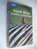 Lonely Planet: South Africa Lesotho and Swaziland 内夹一张行程表（此书原持有人）和一张南非酒店名片