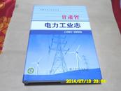 中国电力工业志丛书：甘肃省电力工业志（1991—2002）