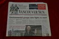 THE VANCOUVER SUN 温哥华太阳报 2014/01/10 星期五