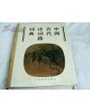 中国古代诗词曲词典-原版精装图书