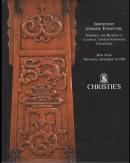 christies 佳士得 纽约 1996年9月19日 旧金山 中国古典家具学会 重要中国家具专场图录 明式家具