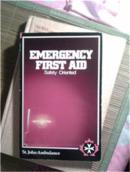 EMERGENCY FIRST AID英文原版书，医药书