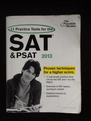 11 Practice Tests for the SAT and PSAT, 2013 Edition