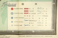 老版彩色巨幅地图 63年地图出版社出版 中学地理教学挂图《黑龙江 吉林 辽宁》C20