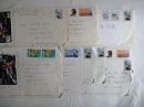 《中国名人轶趣录》作者李瑞进带封信札9封、明信片1张合售包邮挂