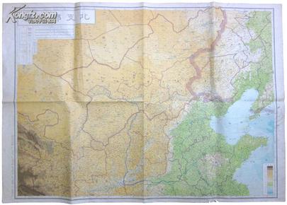 1940年《北支那地图》