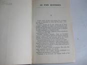 民国外文原版 32开精装本 外文签名 le pain quotidien 1903-1906  1934年350页