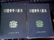 中国药学大辞典 上下册 原盒装 56年一版一印6500册 品佳
