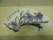 (议价)山东省美协会员国画作品扇面129