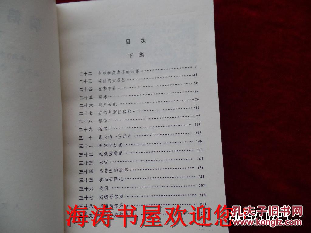 世界儿童文学丛书——骑鹅旅行记（下集，馆藏）