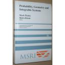 ◇英文原版书 Probability, Geometry and Integrable Systems