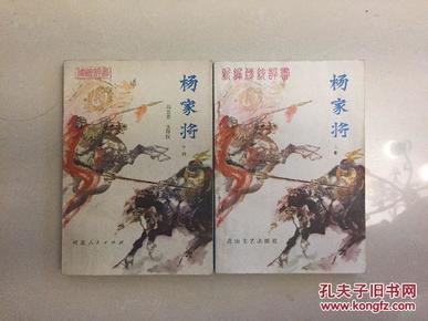 杨家将:传统评书（上下）私藏品好 O2