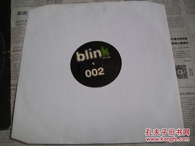 黑胶木唱片：BLINK【外文唱片，我店无唱机，内容不详】