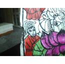 木板年画：白衣菩萨