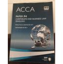 ACCA F4  Practice&Revision Kit 练习册