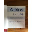 英文原版   Atkins for Life 2003年 384页