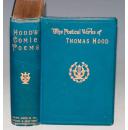 1880年- THE COMIC POEMS OF THOMAS HOOD 《托马斯•胡德滑稽诗选》全插图善本 英伦幽默经典 精美版画插图 品相佳