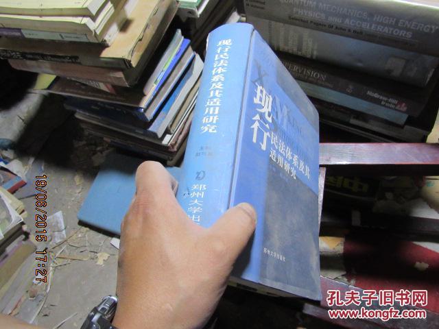 现行民法体系及其适用研究 精3731