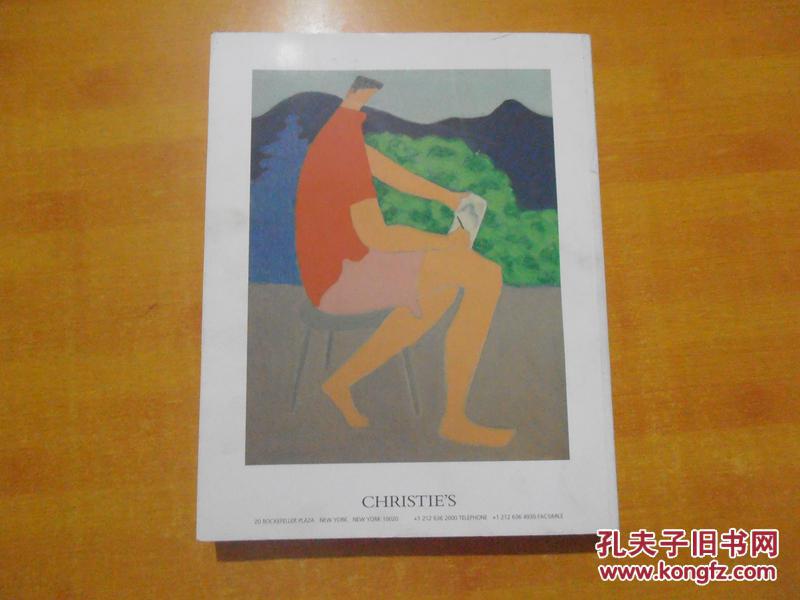 CHRISTIE'S NEW YORK AMERICAN ART 19 NOVEMBER 2014【纽约佳士得美洲艺术二零一四年十一月十九日】厚册