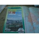 珠海 广东省城市系列交通旅游图 1996年 2开独版 珠海城区图为地形图