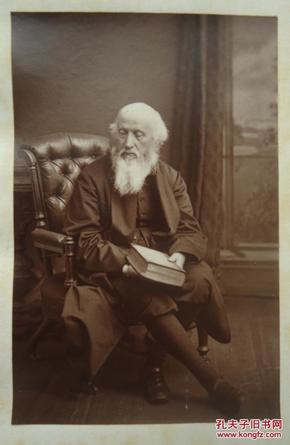 1887年 - The Life of WILLIAM BARNES ( POET & PHILOLOGIST)-《诗哲巴恩斯传》 一版一印 珍品古董书 原品老照片插图