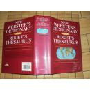 NEW WEBSTER'S DICTIONARY AND ROGET'S THESAURUS【扉页有字迹】