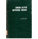 LINEAR ACTIVE NETWORK THEORY