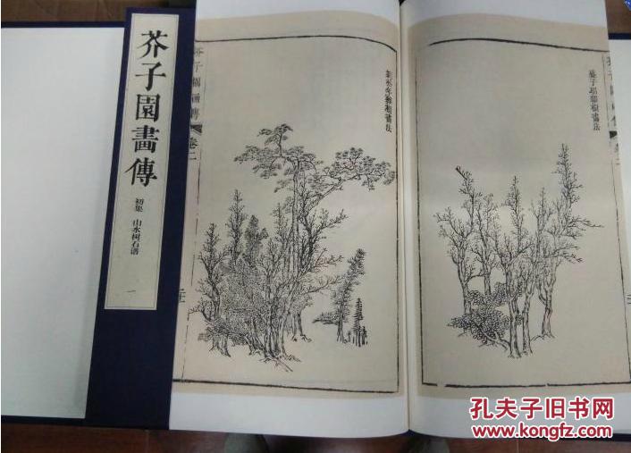 芥子园画传（康熙版影印） 3函13册