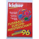 原版KICKER:1996欧洲杯赛前特刊及德国双面海报