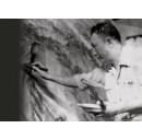 著名画家傅抱石于1955年出版国画《四季山水>.一组四幅.傅为中国美术家协会副主席。此画可装入镜框悬墙，欣赏传承。珍稀。2016年6月5日，傅抱石巨作《云中君和大司命》在北京保利春拍，最终以2.3亿元成交