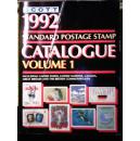 SCOTT 1992 STANDARD POSTAGE STAMP CATALOGUE  1