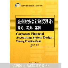 企业财务会计制度设计：理论、实务、案例/21世纪经济与管理精编教材·会计学系列