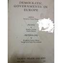1935年版：欧洲的民主政府