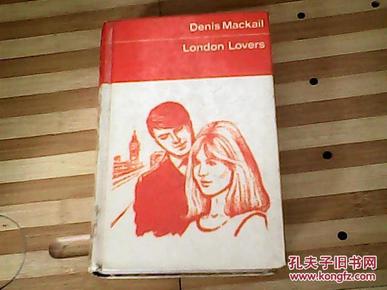 原版外文书Denis.Mackail.London.Lovers