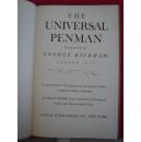 THE UNIVERSAL PENMAN【外文 花体字 画册】 212种 1941年版