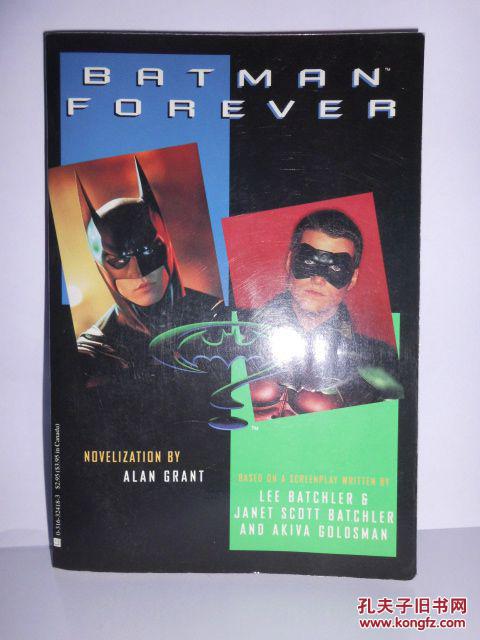 英文原版 Batman forever