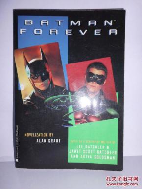 英文原版 Batman forever