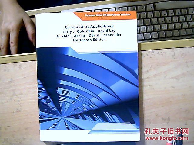 Calculus & Its Applications 微积分与应用 第13版 英文原版