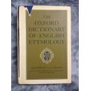 美国印刷 The Oxford Dictionary of English Etymology Reprinted 1967 with corrections 牛津英语词源词典 修正版