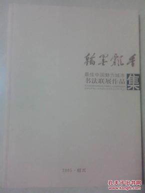 最佳中国美丽城市书法联展作品集2005绍兴