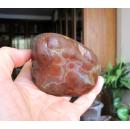 天然奇石图案石马达加斯加玛瑙籽料原石案头石摆件收藏品：思念