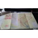 广州市交通图【**1975年一版一印；广州市老地图】