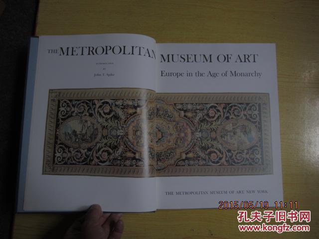 THE  METROPOLITAN  MUSEUM  OF  ART（内有赠签，大16开布面精装）