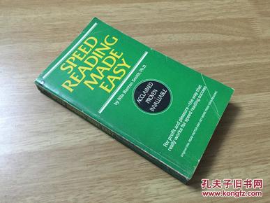 Speed Reading Made Easy【英文原版】