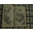 珍贵民国图书--筒子摺綫裝書< 名家画谱> ( 上, 下)