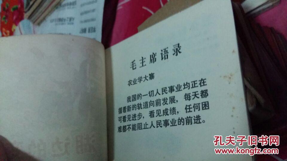 湖边的变迁---广东73年1印仅60000册，极罕见广东版**连环画