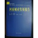 河南城市发展报告（2007）