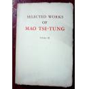 SELECTED WORKS OF MAO TSE-TUNG：毛泽东选集（第三卷）小16开 （扉页藏者签名） 英文
