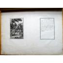 1788年法国埃尔芒刻版《帝鉴图说》》6幅原大銅版画，图与文同页未裁开，含有当年价格表 ISIDORE HELMAN FAITS MEMORABLES DES EMPEREURS DE LA CHINE